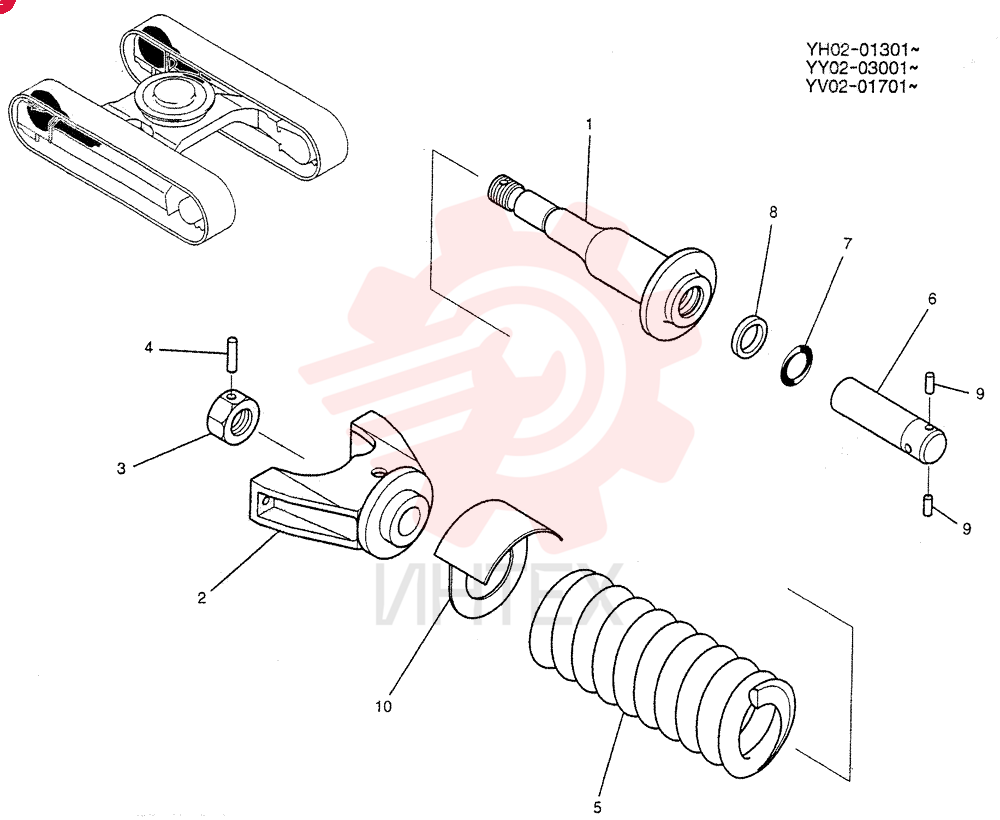 IDLER YX54D00002F1