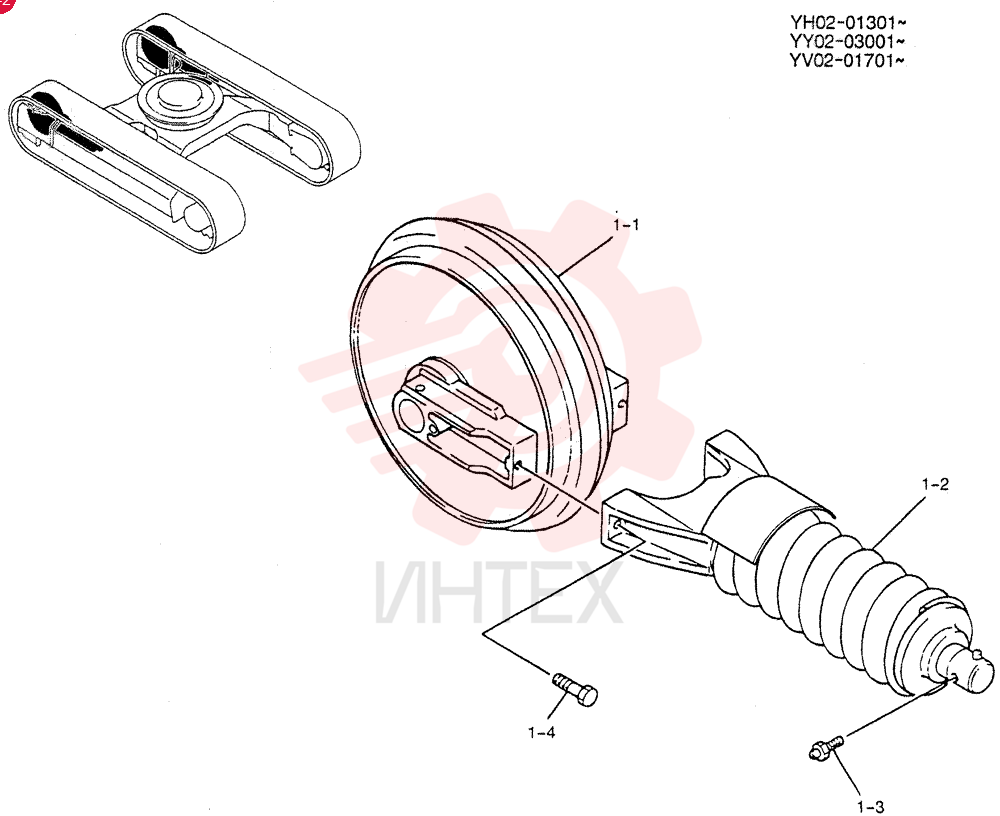 IDLER YX52D00009F1