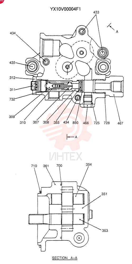 PUMP YX10V00004F1