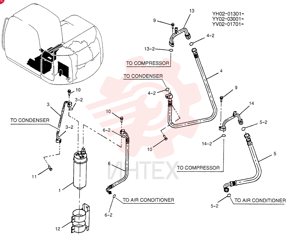 RECEIVER-DRYER YV96V00001F3