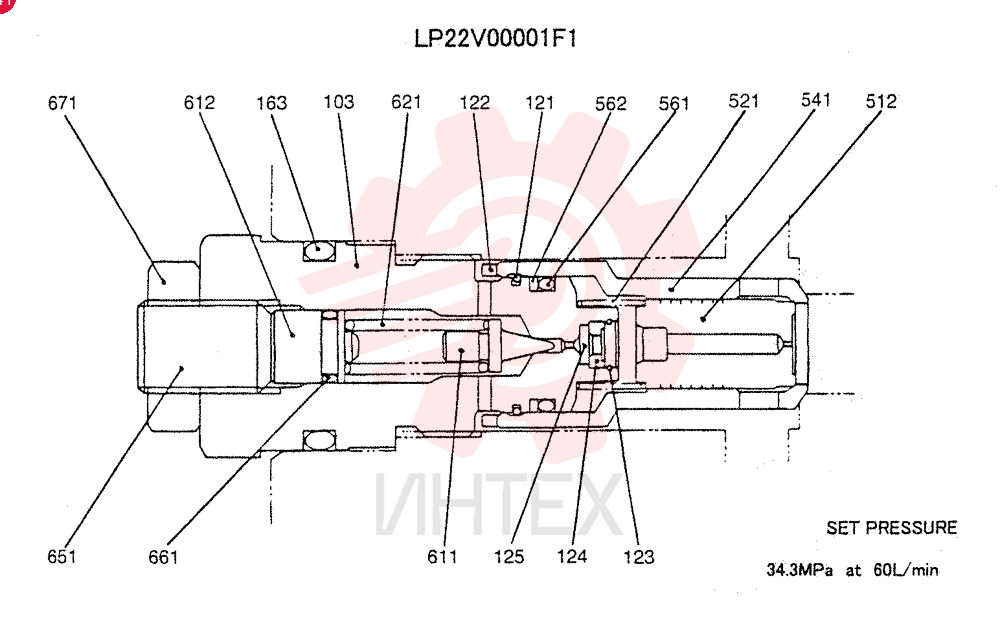 VALVE LP22V00001F1