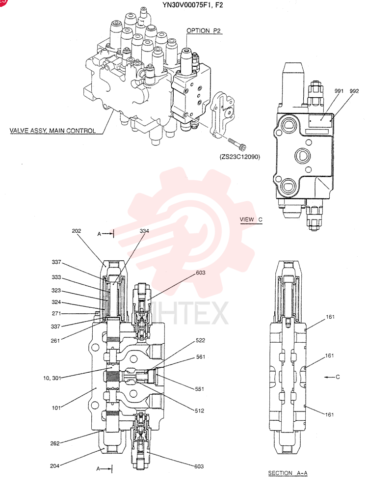 VALVE YN30V00075F1