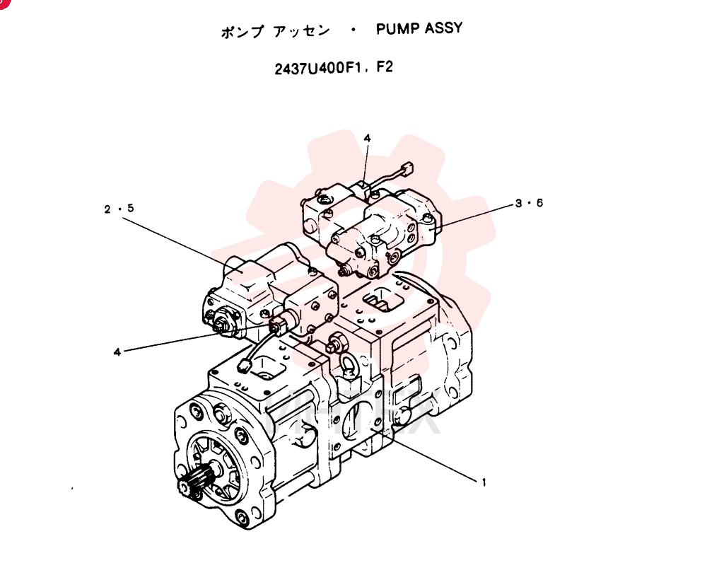 PUMP 2437U400F1