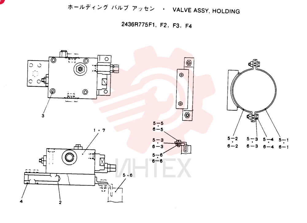 Схема (SK120) - MARK III EXCAVATOR ASN LP01601 (1/91-12/95) 2436U1328F1