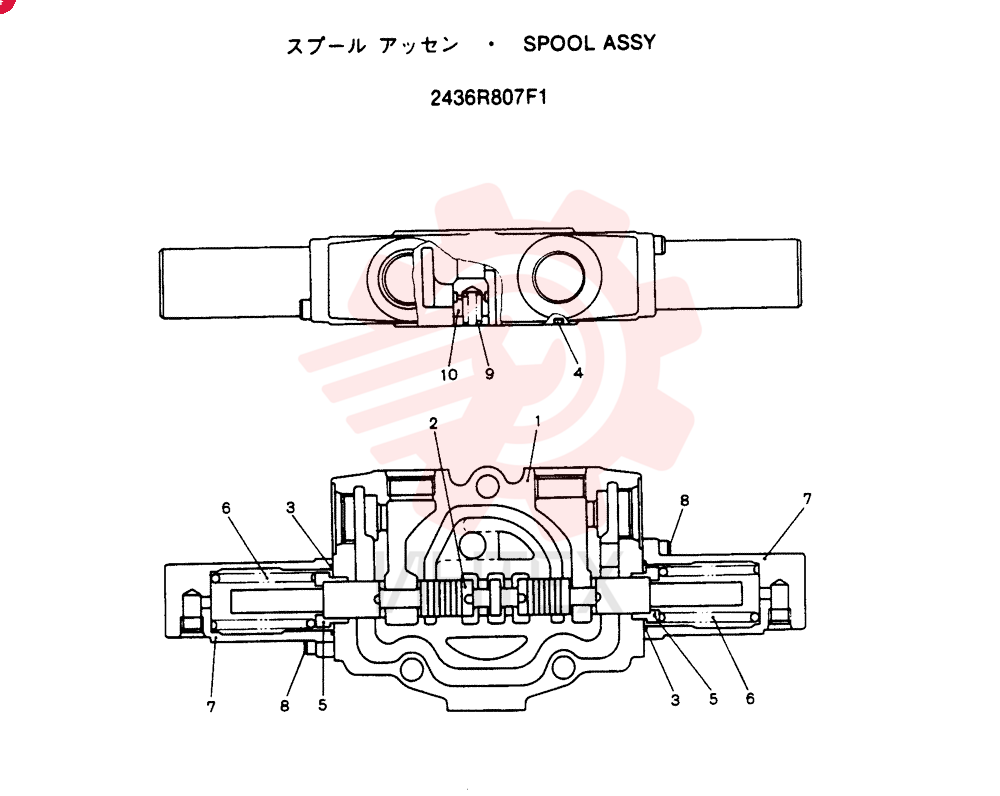 SPOOL 2436R807F1