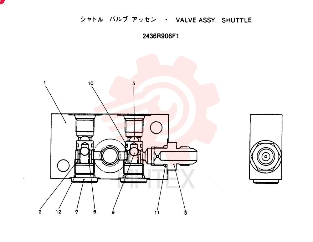 VALVE 2436R906F1