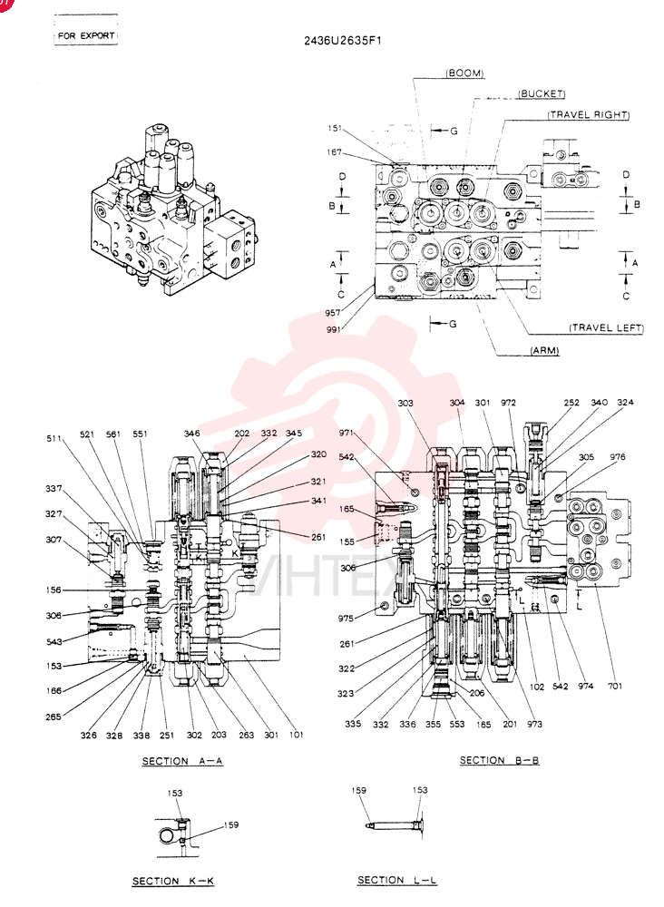 CONTROL VALVE 2436U2635F1 (2)