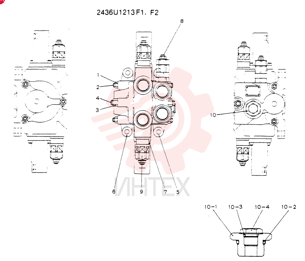 CONTROL VALVE 2436U1213F1