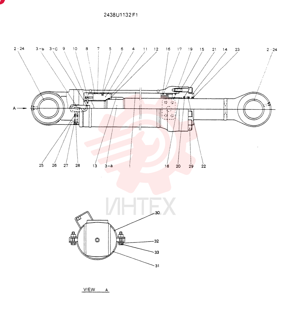 CYLINDER 2438U1132F1