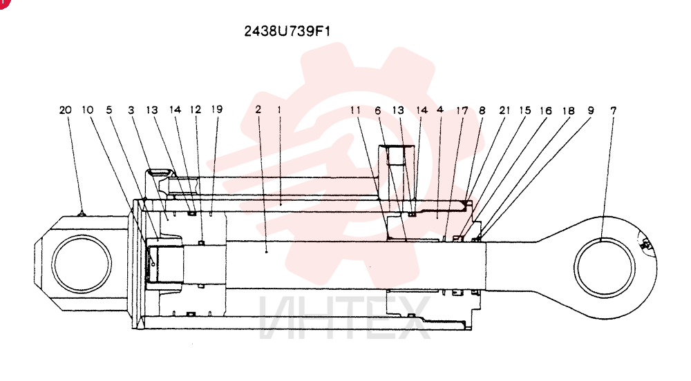 CYLINDER ASSY 2438U739F1