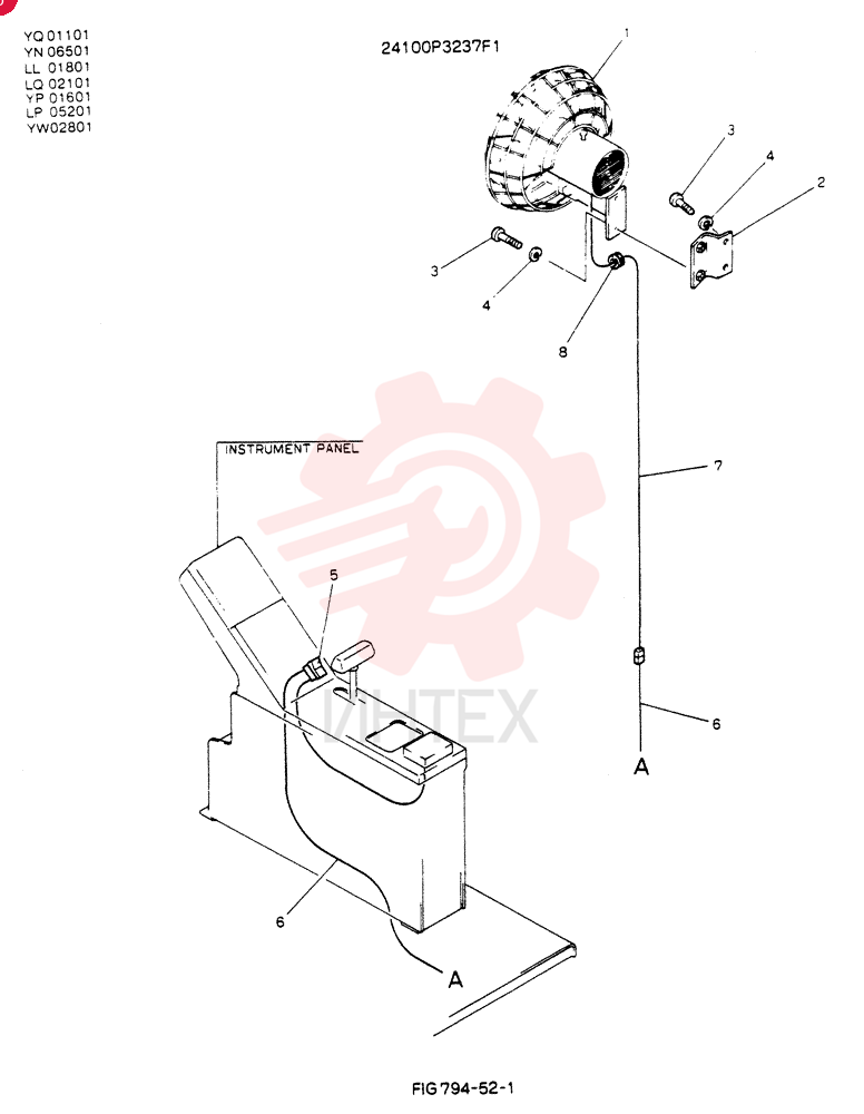 FAN ASSY,AUTOMOBILE 24100P3237F1