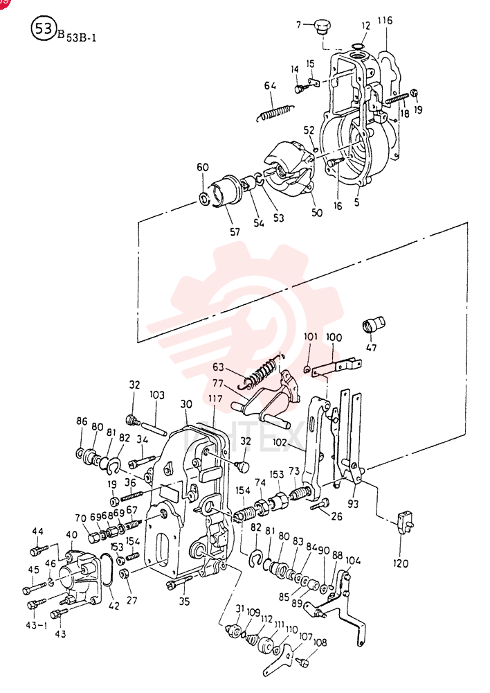 GOVERNOR ASM., MECHANICAL VI8943164080