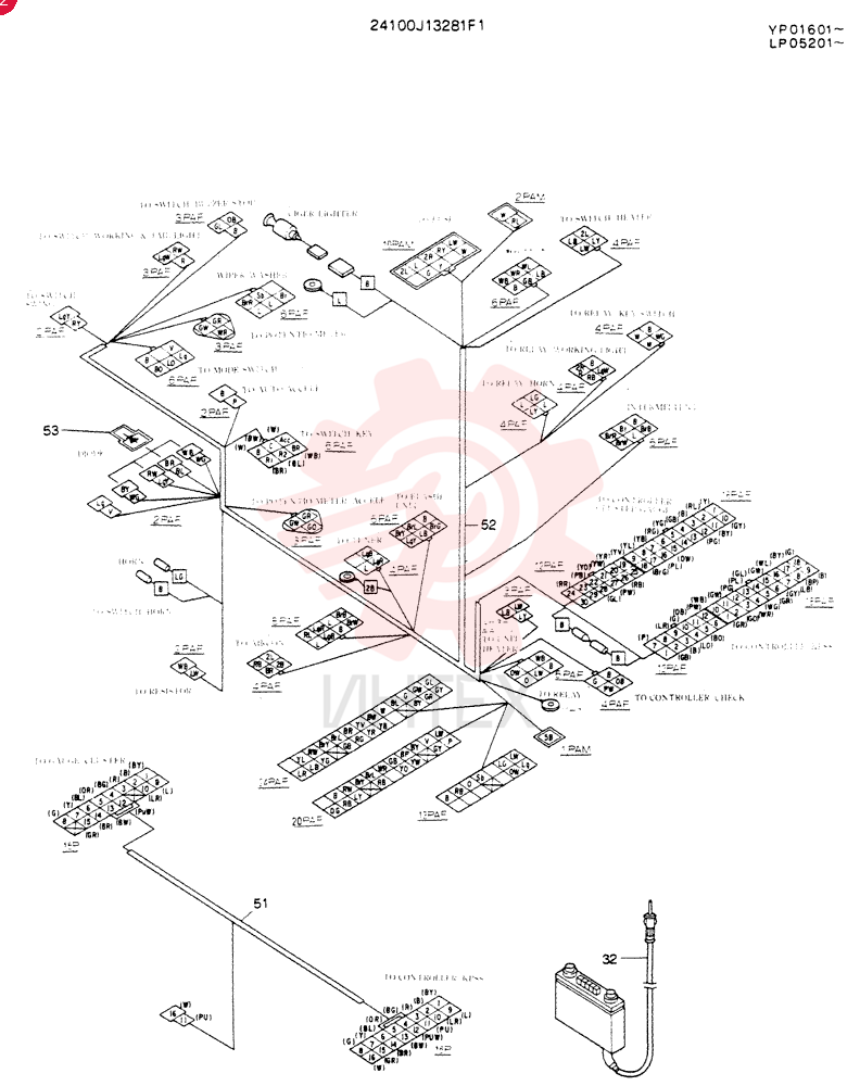 PANEL ASSY.INST 24100J13281F1 (1)