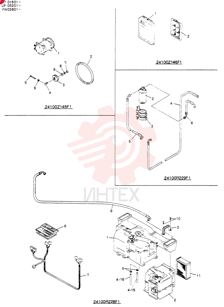 PARTS KIT 24100R228F1