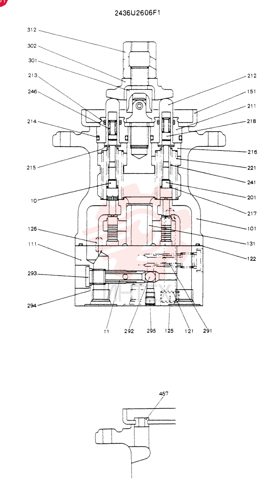 PILOT VALVE 2436U2606F1