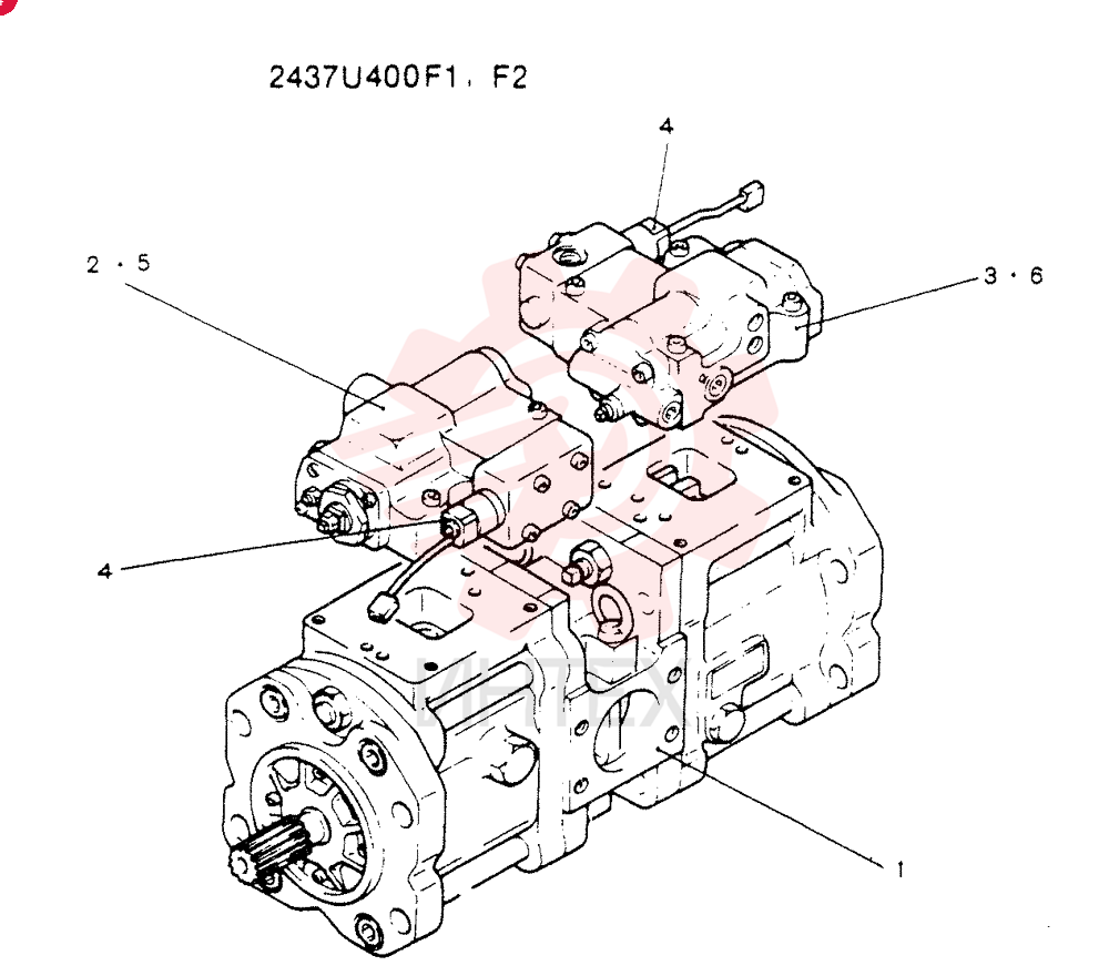 PUMP 2437U400F1