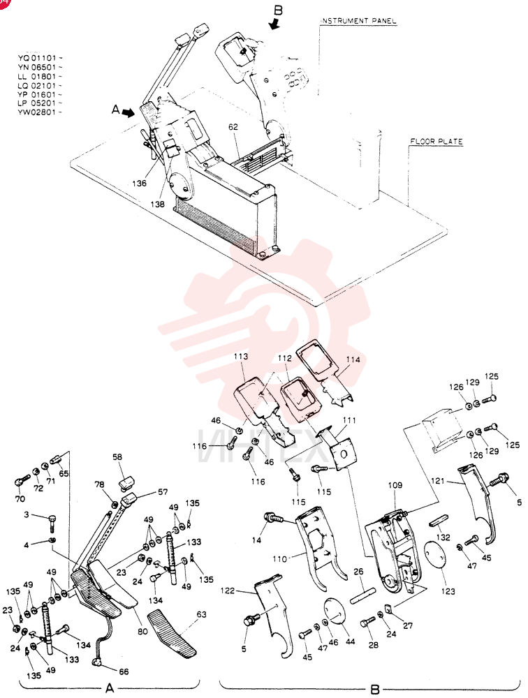 REMOTE CONTROL, ASSY 24100J13290F1