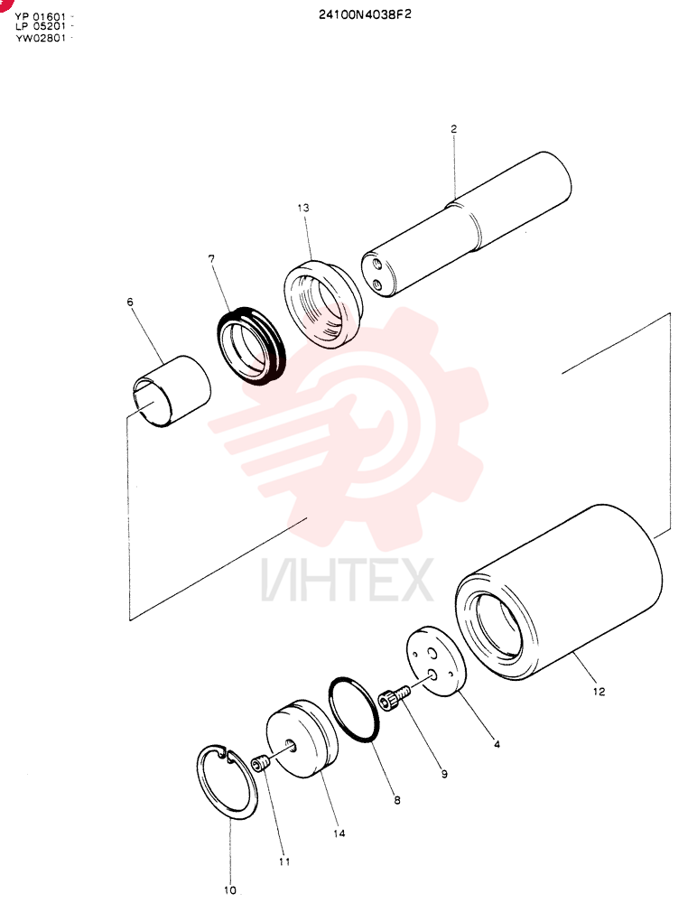 ROLLER 24100N4038F2