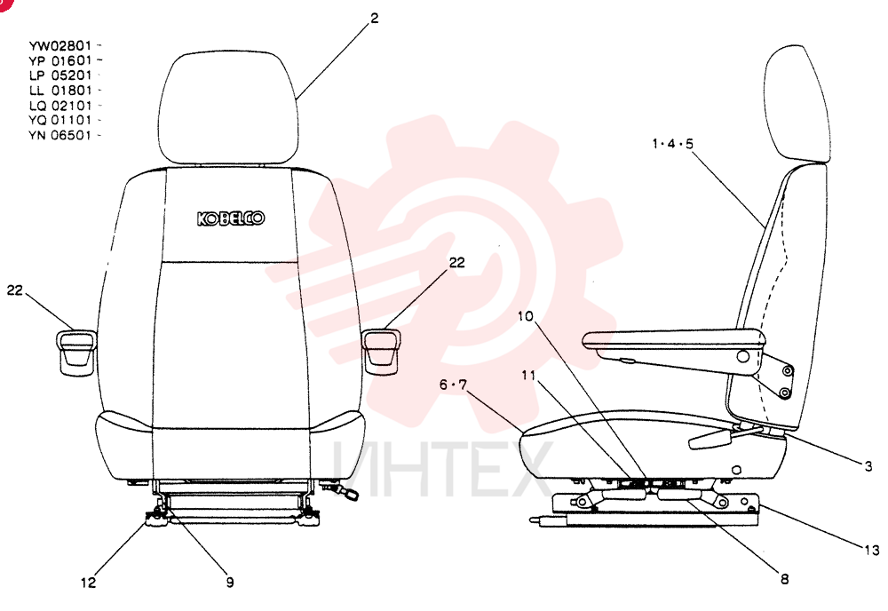 SEAT ASSY 2448U246F2