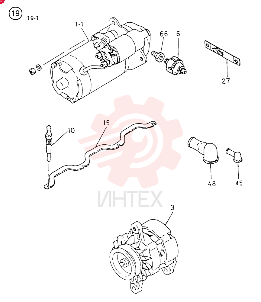 STARTER MOTOR VI8944467700 (1)