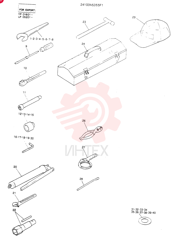 TOOL ASSY 24100N5355F1