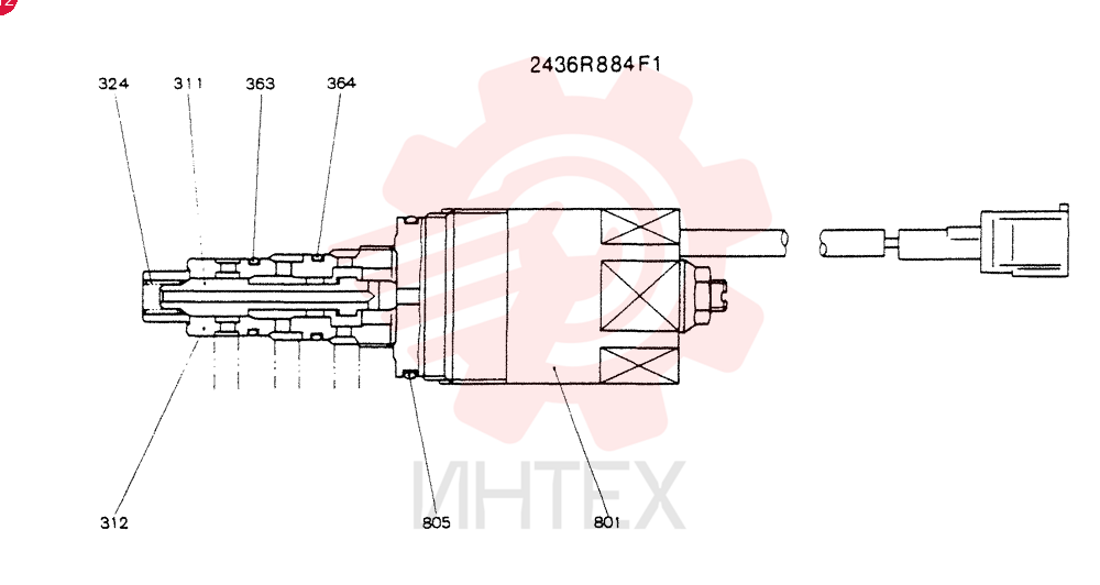 VALVE 2436R884F1