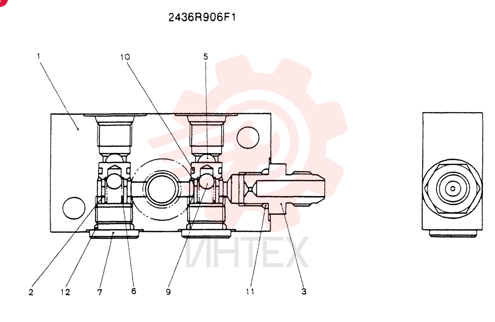 VALVE 2436R906F1