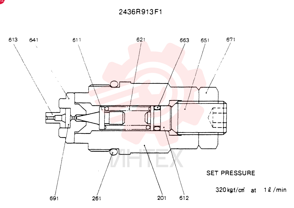 VALVE 2436R913F1