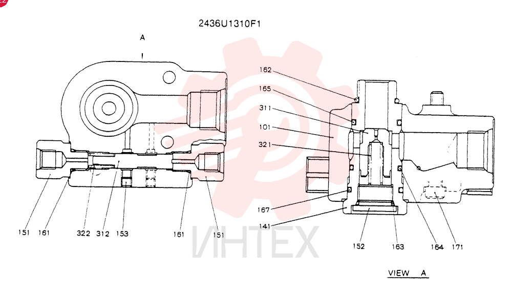VALVE 2436U1310F1