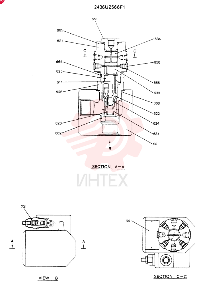 VALVE 2436U2566F1