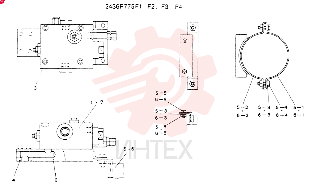 VALVE ASSY, HOLDING 2436R775F1