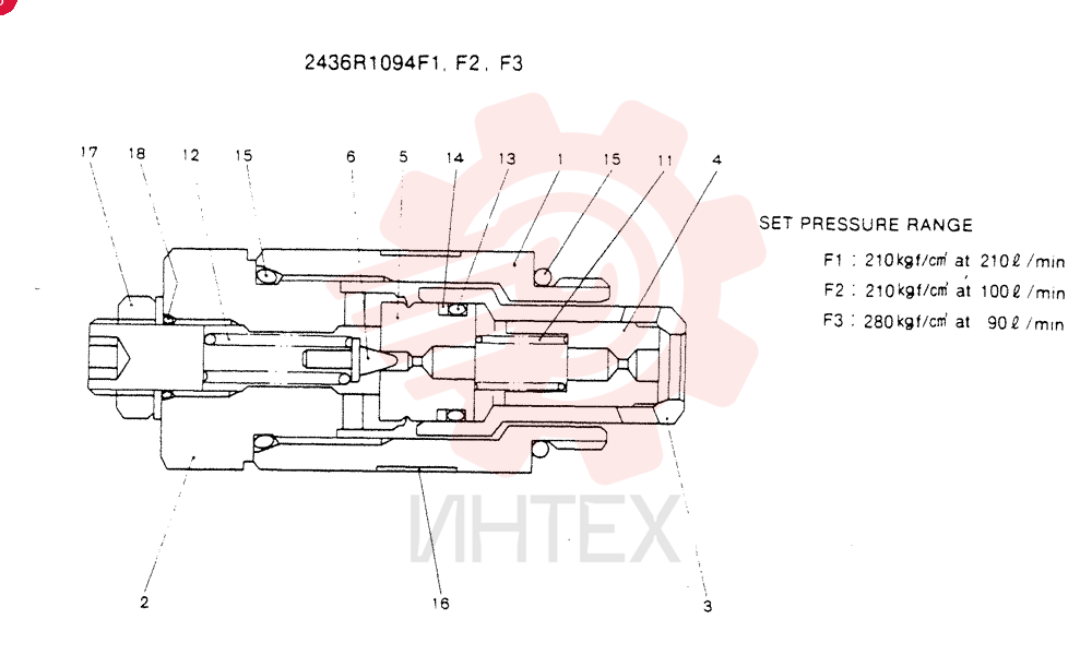 VALVE 2436R1094F1