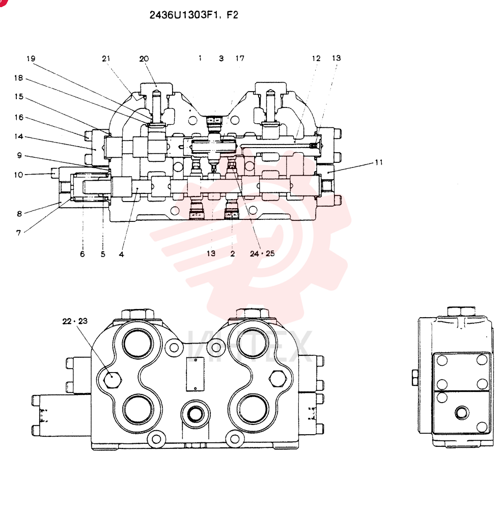 PILOT VALVE 2436U1303F1