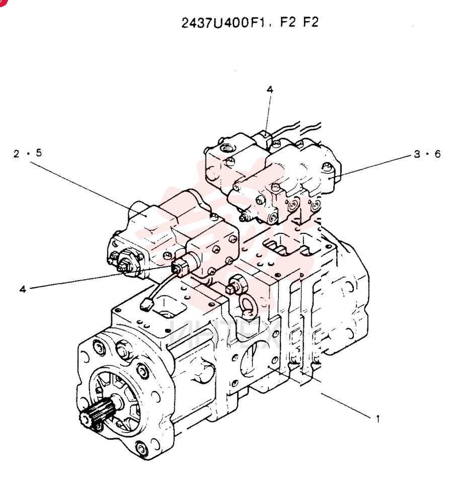 PUMP 2437U400F1