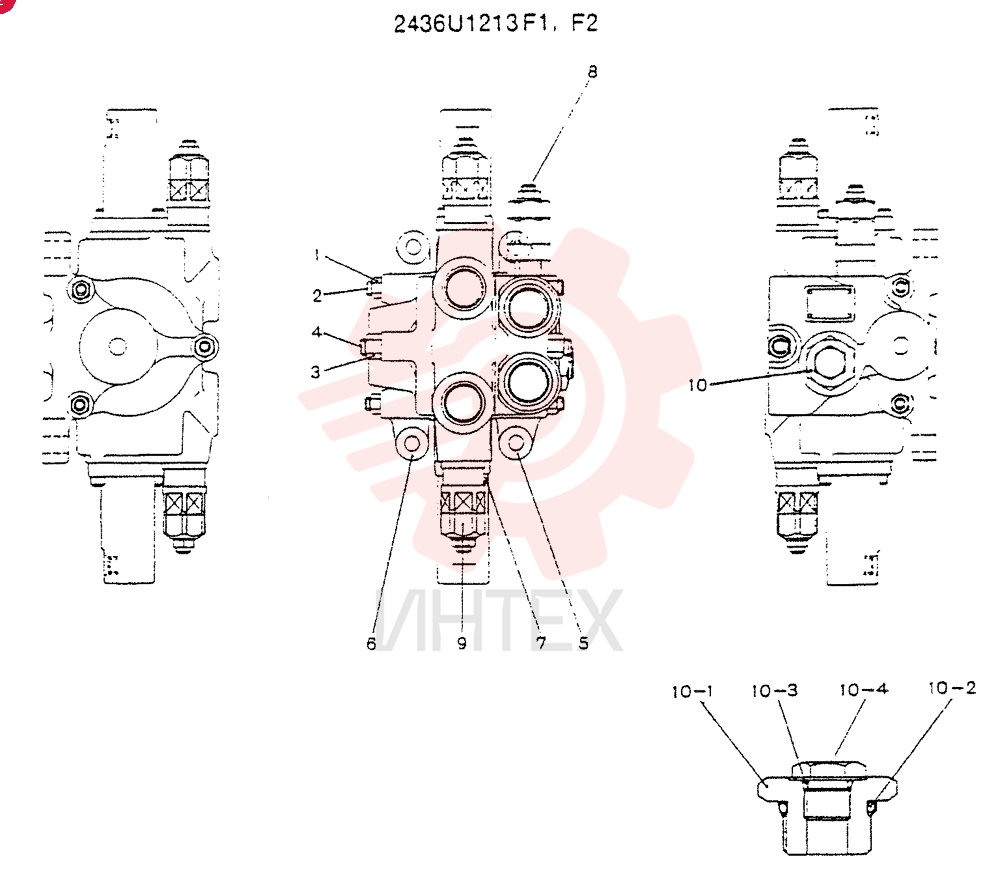 CONTROL VALVE 2436U1213F1