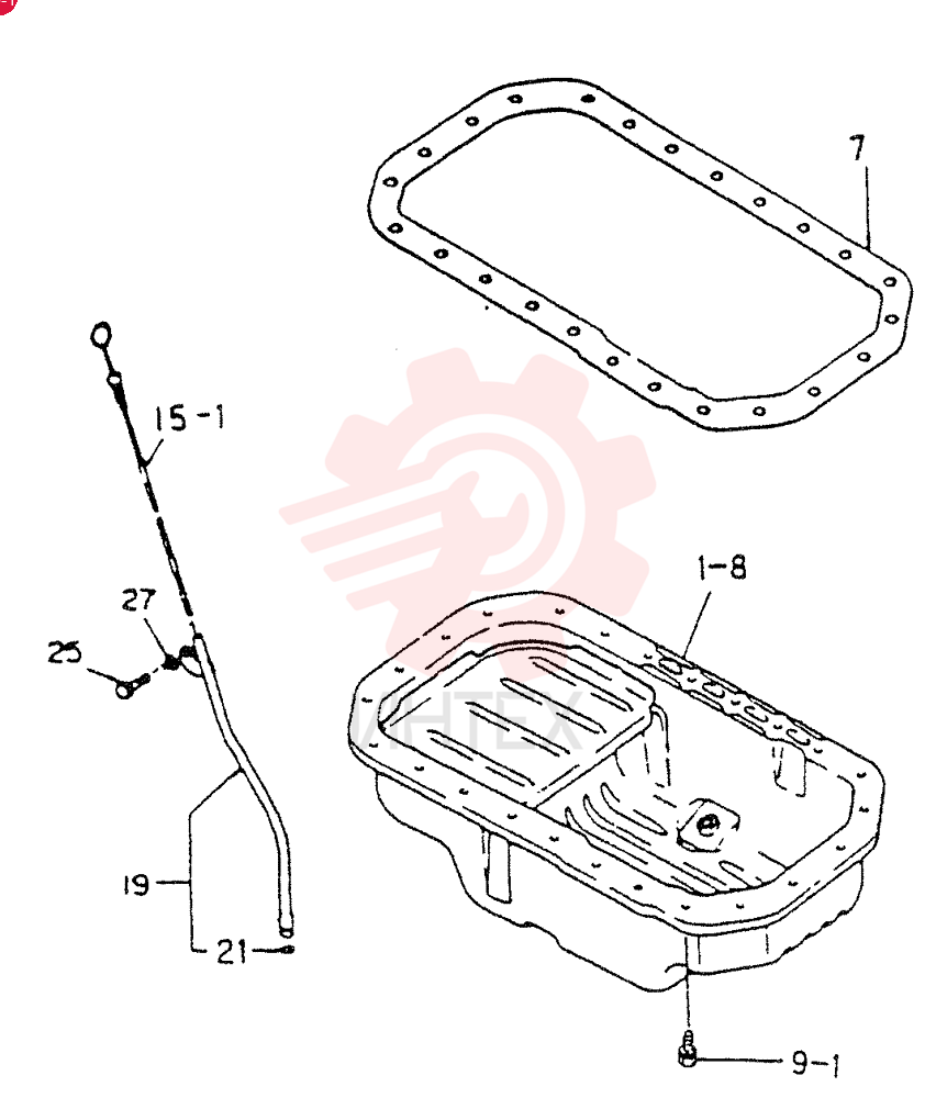 ENGINE OIL PAN VI8944820120