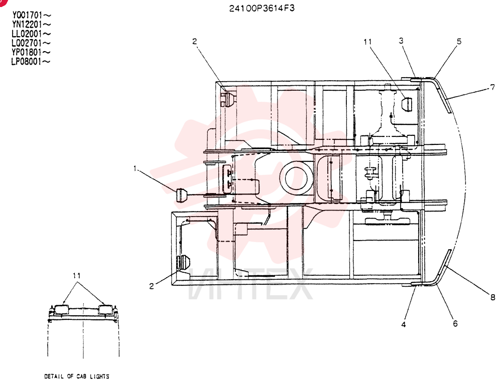 LAMP 24100P3614F3