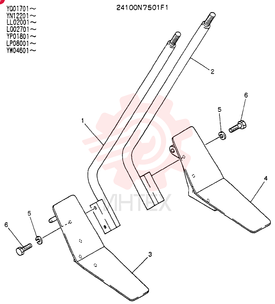 LEVER 24100N7501F1