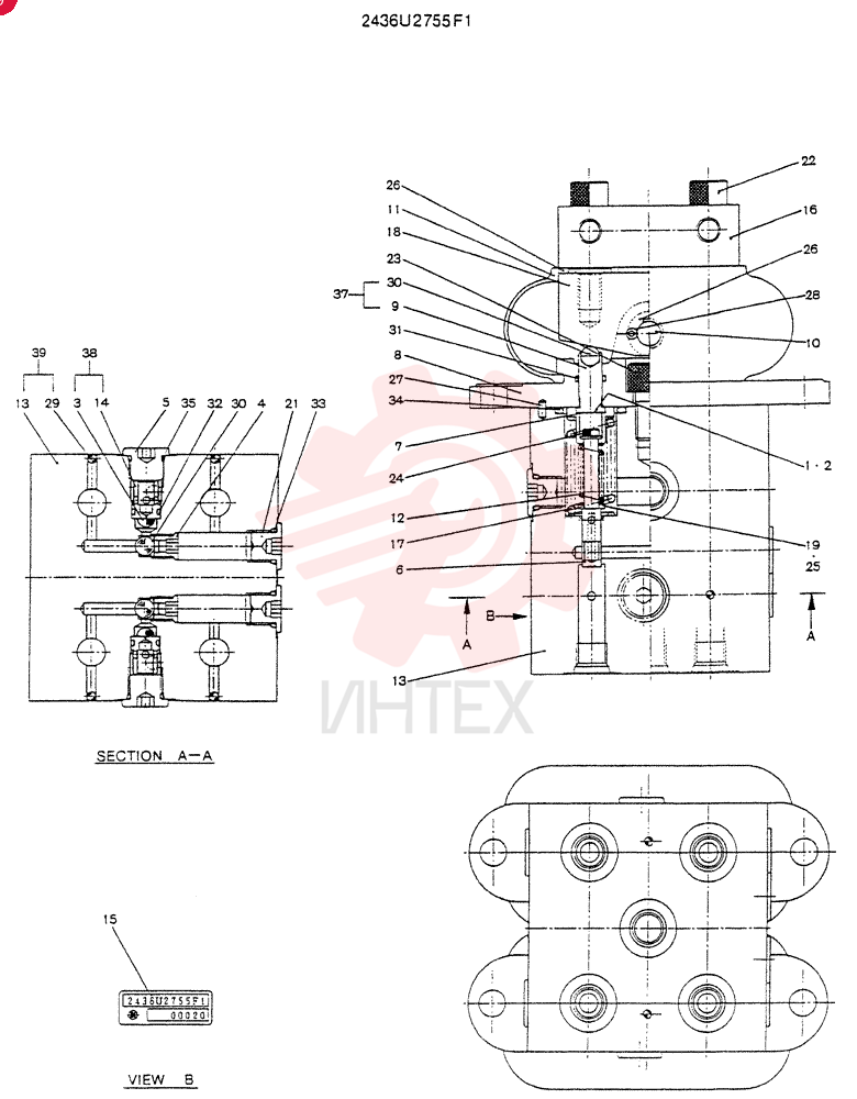 PILOT VALVE 2436U2755F1