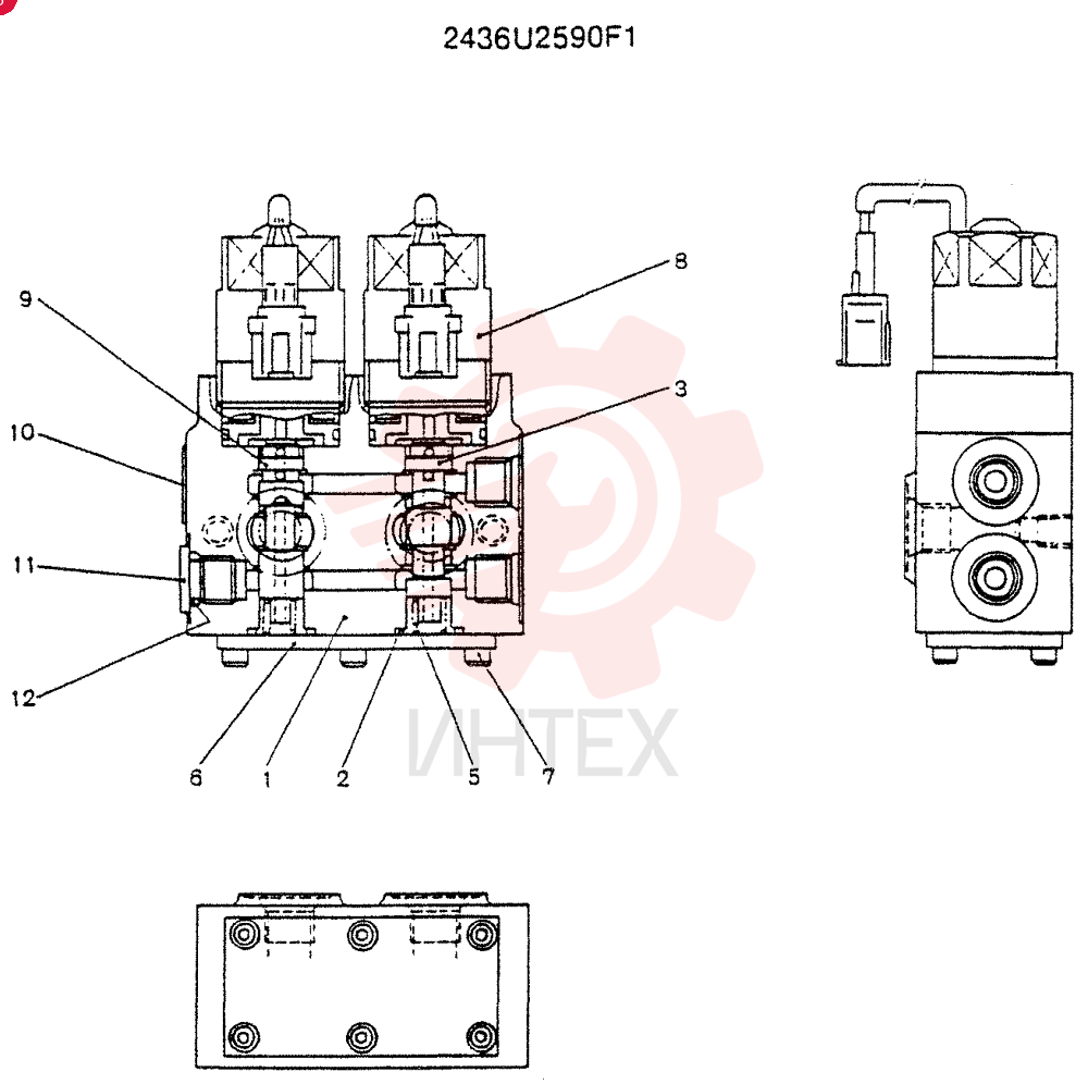 SOLENOID VALVE 2436U2590F1
