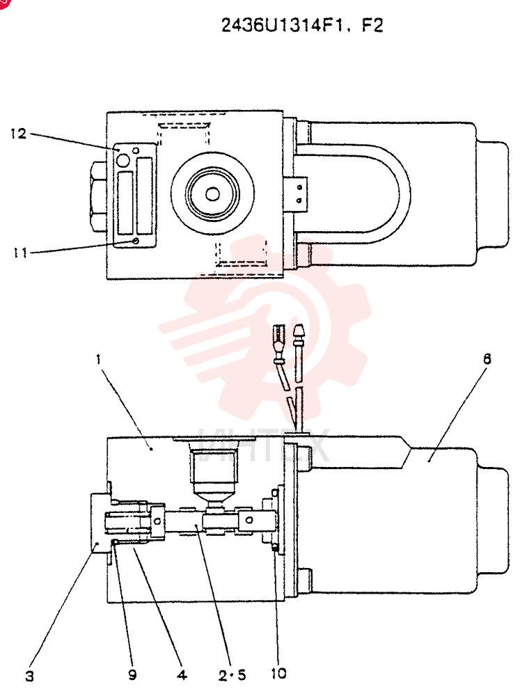 VALVE 2436U1314F1