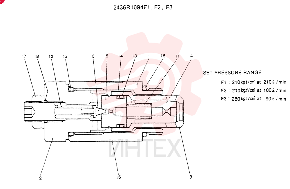 VALVE 2436R1094F1