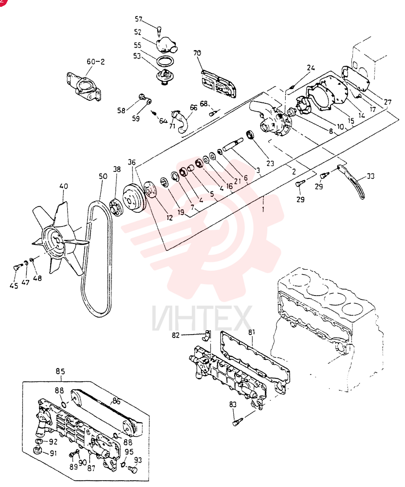 WATER PUMP VI8941769890