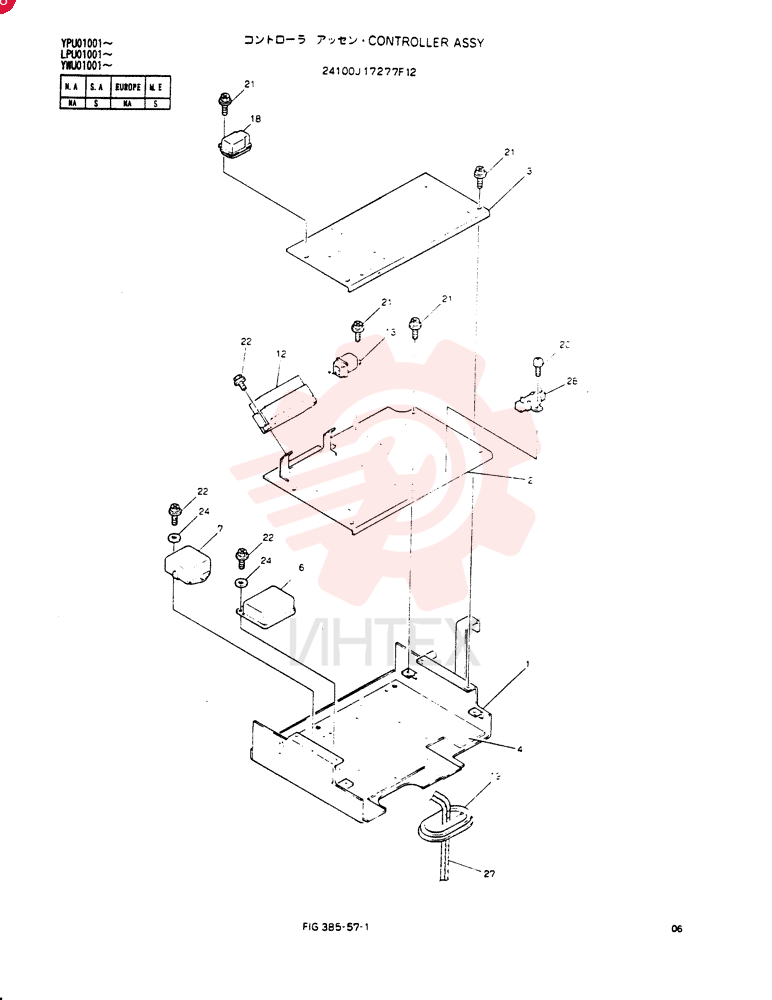 CONTROLLER ASSY 24100J17277F12 (2)