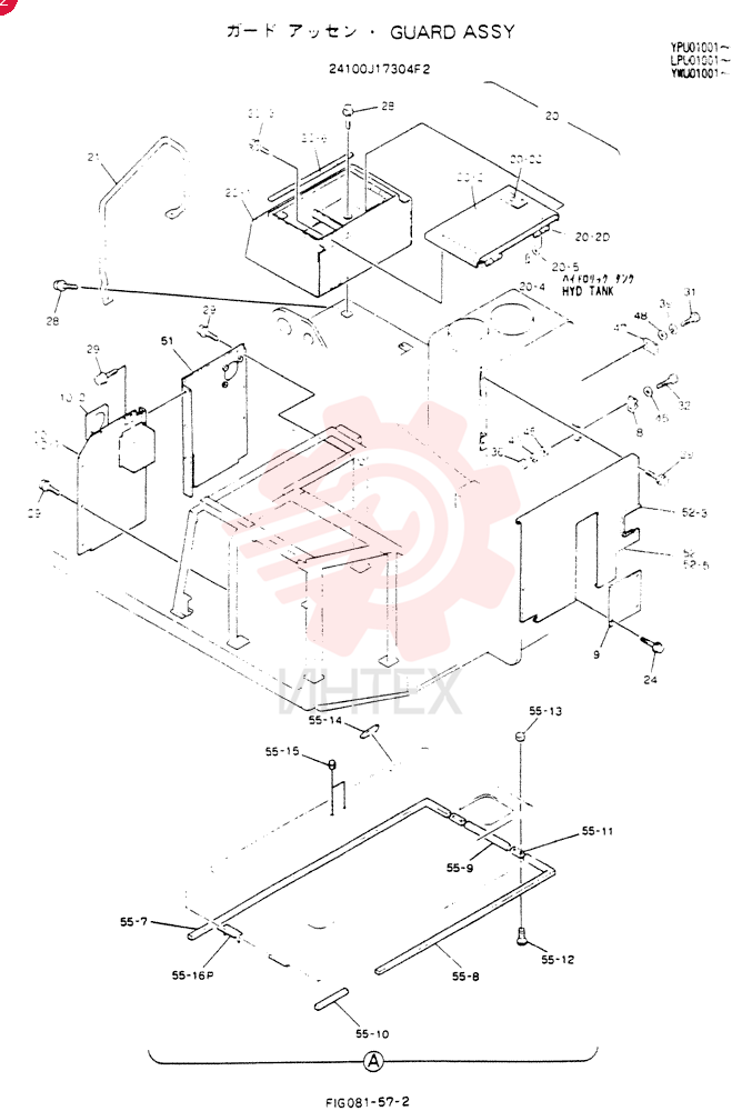 GUARD ASSY 24100J17304F2 (1)