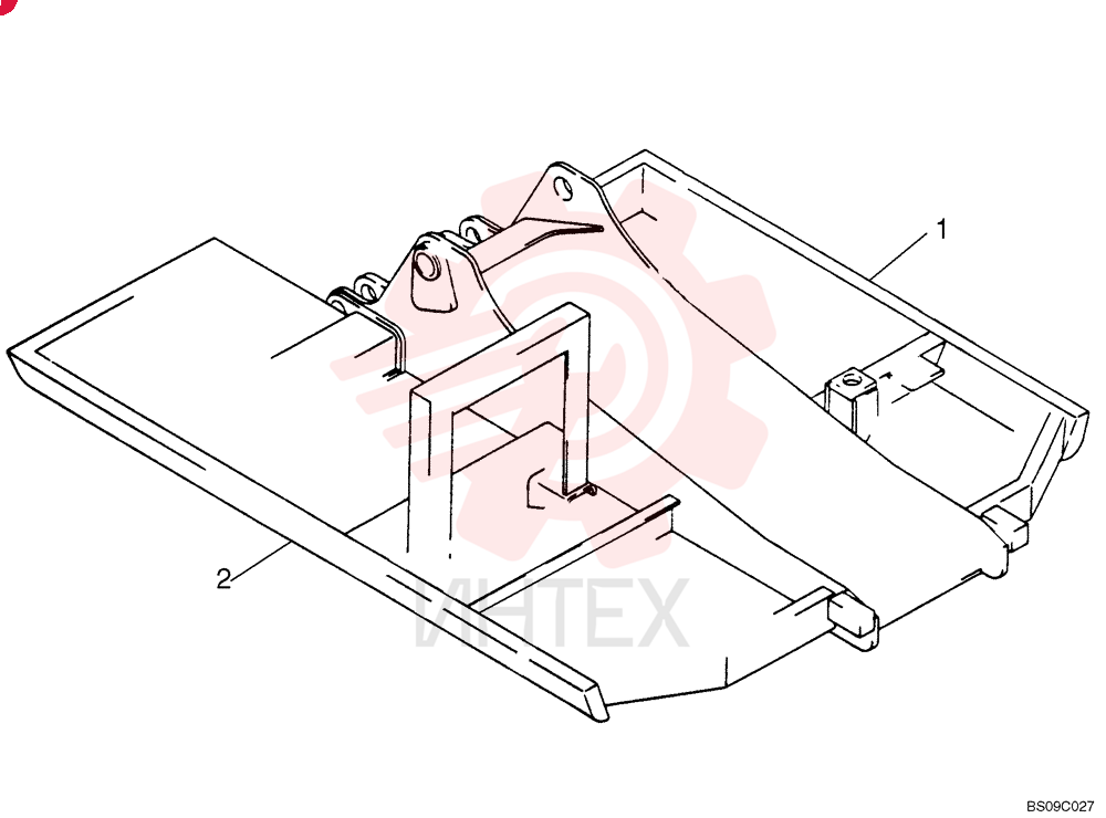 Схема (SK120) - MARK IV EXCAVATOR ASN LPU1001 (1/95-12/95) YM53FU1003P1