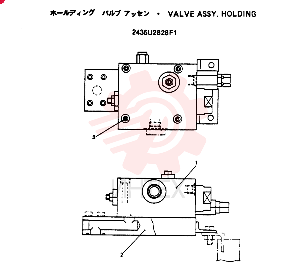 VALVE 2436U2828F1