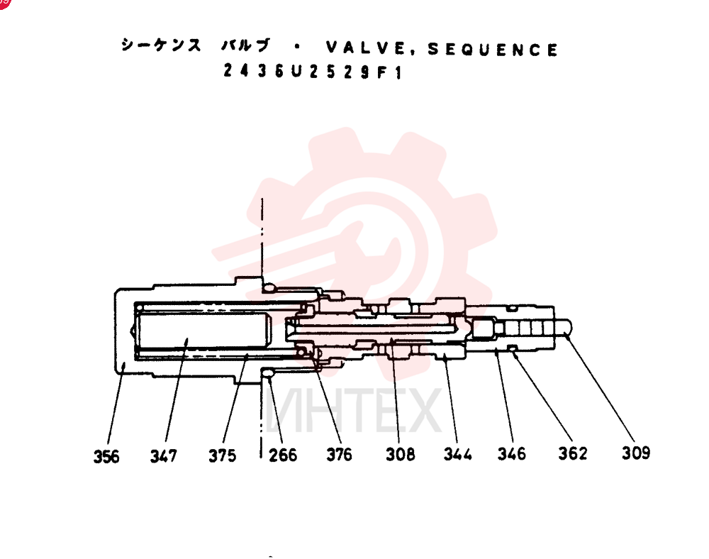 VALVE PRESSURE RELIE 2436U2529F1