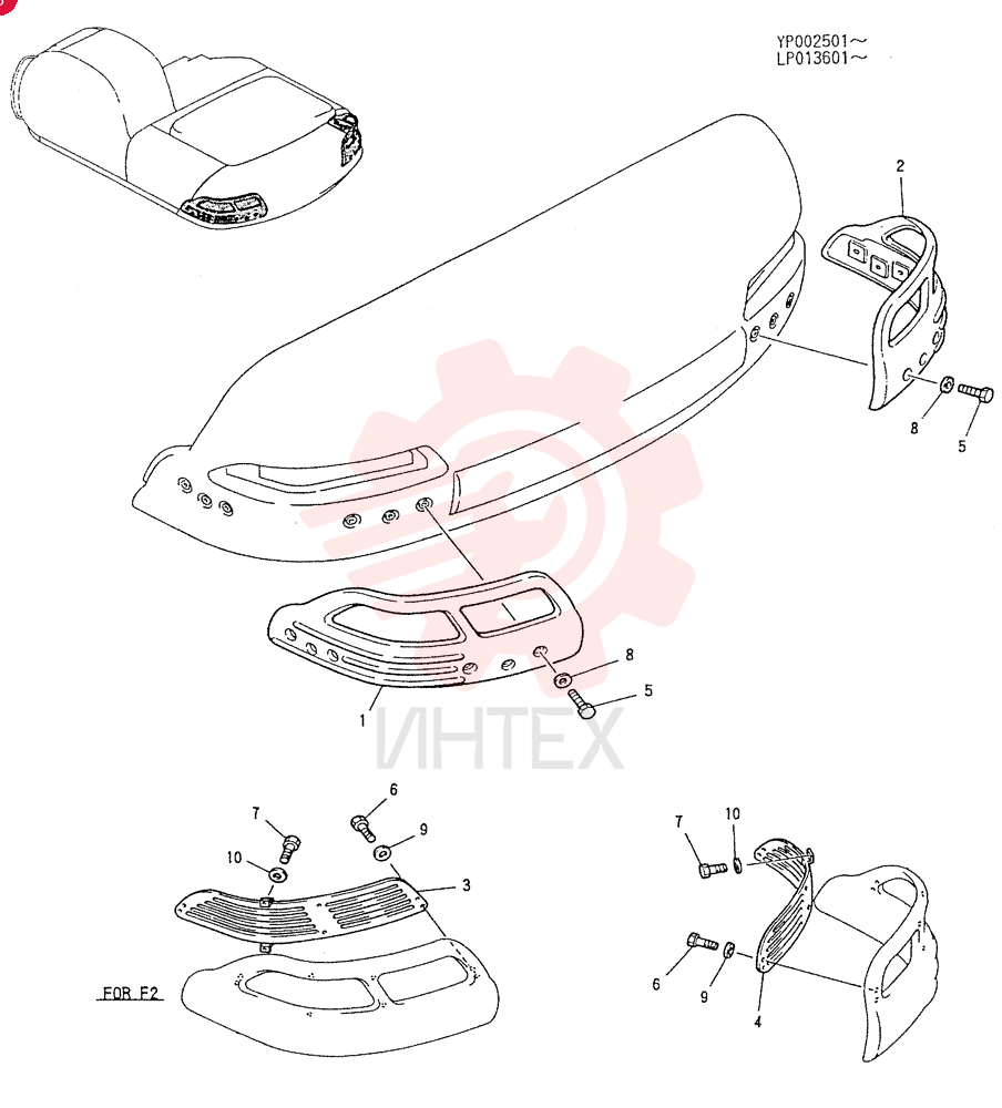 BUMPER INSTAL(STD) LP60C00015F1