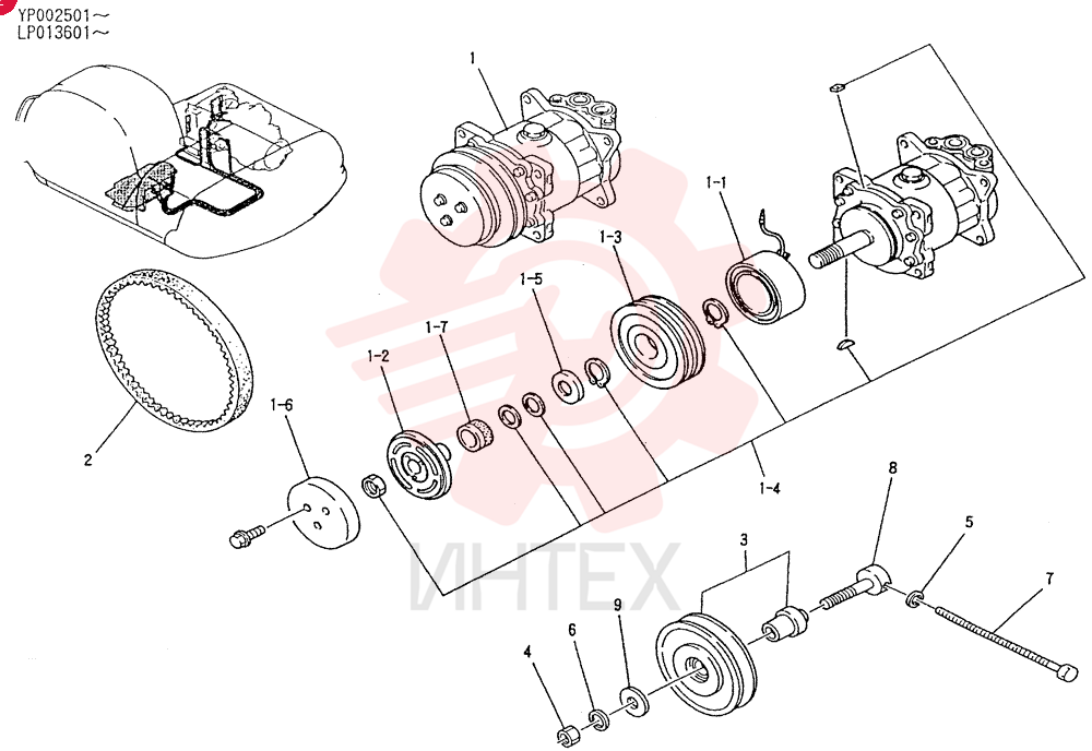 COMPRESSOR YN91V00002F1